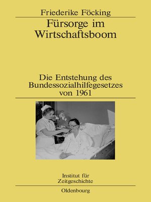 cover image of Fürsorge im Wirtschaftsboom